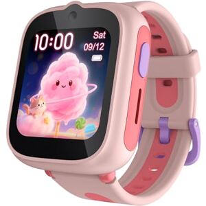 TCL MOVETIME MT48 Kids Smartwatch with 4G Video Calling, L1+L5 Dual-Band GPS Tracking, 2.5-Day Battery, and IP68 + 2ATM Durability for Safe Adventures, Cosmic Pink, No SIM Card TCL MOVETIME MT48 Kids Smartwatch with 4G Video Calling, L1+L5 Dual-Band GPS Tracking, 2.5-Day Battery, and IP68 + 2ATM Durability for Safe Adventures, Cosmic Pink, No SIM Card