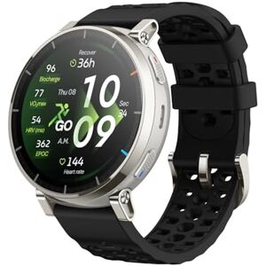 Amazfit Active 3 Premium GPS Running Smart Watch 45mm, 1.32" AMOLED Sapphire Display, 12-Day Battery, 4GB, NFC, Offline Maps, 170+ Workouts, 5 ATM, Heart Rate & Fitness Tracker for Android & iPhone Amazfit Active 3 Premium GPS Running Smart Watch 45mm, 1.32" AMOLED Sapphire Display, 12-Day Battery, 4GB, NFC, Offline Maps, 170+ Workouts, 5 ATM, Heart Rate & Fitness Tracker for Android & iPhone