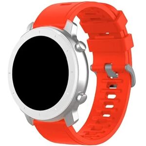 Amazfit GTR 22mm Red Rubber Watch Strap - Smartwatch Band Amazfit GTR 22mm Red Rubber Watch Strap - Smartwatch Band