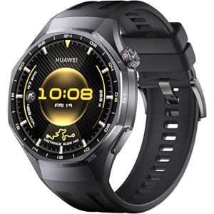 Huawei WATCH GT 6 Pro GPS 46mm Smart Watch, 1.47''AMOLED Touchscreen, up to 21 days battery life, Pro-level Cycling, 100+ Sports Mode, iOS & Android, ECG Analysis, All-day Health Monitoring, Black Huawei WATCH GT 6 Pro GPS 46mm Smart Watch, 1.47''AMOLED Touchscreen, up to 21 days battery life, Pro-level Cycling, 100+ Sports Mode, iOS & Android, ECG Analysis, All-day Health Monitoring, Black