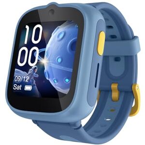 TCL MOVETIME MT48 Kids Smartwatch with 4G Video Calling, L1+L5 Dual-Band GPS Tracking, 2.5-Day Battery, and IP68 + 2ATM Durability for Safe Adventures, Galactic Blue, No SIM Card TCL MOVETIME MT48 Kids Smartwatch with 4G Video Calling, L1+L5 Dual-Band GPS Tracking, 2.5-Day Battery, and IP68 + 2ATM Durability for Safe Adventures, Galactic Blue, No SIM Card