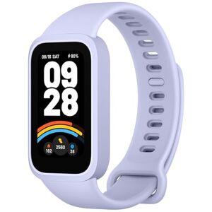 Xiaomi Smart Band 9 Active, Sports fitness tracker, 1.47'' TFT display, 60Hz high refresh rate, 18 Days Battery Life, sleep and health monitoring, 50 sports modes, 5ATM, iOS & Android, Pruple Xiaomi Smart Band 9 Active, Sports fitness tracker, 1.47'' TFT display, 60Hz high refresh rate, 18 Days Battery Life, sleep and health monitoring, 50 sports modes, 5ATM, iOS & Android, Pruple
