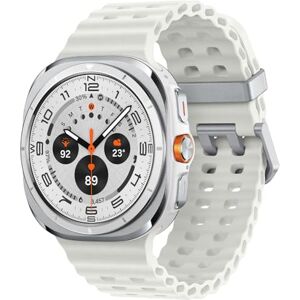 SAMSUNG Galaxy Watch Ultra (2025), AI Smart Watch, Marine Band, Titanium Casing, Cushion Design, Quick Button, 47mm, LTE, Titanium White, 3 Year Extended Warranty (UK Version) SAMSUNG Galaxy Watch Ultra (2025), AI Smart Watch, Marine Band, Titanium Casing, Cushion Design, Quick Button, 47mm, LTE, Titanium White, 3 Year Extended Warranty (UK Version)