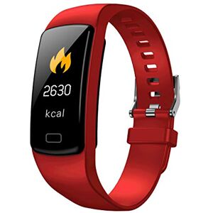 JCDBT Sport Smartwatch Activity and Fitness Tracker: Heart Rate, Sleep Monitor, Calorie and Step Counter, IP67 Waterproof Red JCDBT Sport Smartwatch Activity and Fitness Tracker: Heart Rate, Sleep Monitor, Calorie and Step Counter, IP67 Waterproof Red