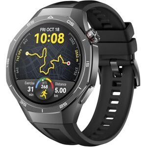 Huawei Watch GT 5 Pro 46mm Smart Watch, Clean Lines, Advanced Training Programs, Health Tracking, ECG, Up to 14 Days of Battery Life, iOS & Android, Black Huawei Watch GT 5 Pro 46mm Smart Watch, Clean Lines, Advanced Training Programs, Health Tracking, ECG, Up to 14 Days of Battery Life, iOS & Android, Black