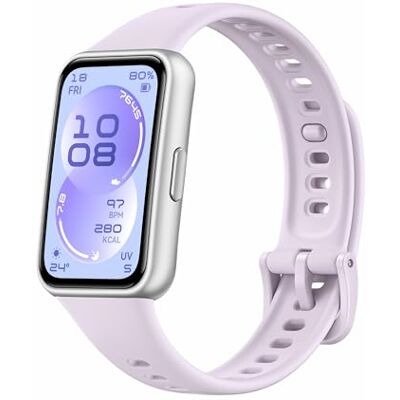 Huawei Band 11 Fitness Tracker for Women Men, 1.62" AMOLED Smart Watch, Heart Rate Monitor & SpO2, HRV Smart Band, Pedometer Step Counter Watch, 5ATM Waterproof, 14 Days Battery, Purple Huawei Band 11 Fitness Tracker for Women Men, 1.62" AMOLED Smart Watch, Heart Rate Monitor & SpO2, HRV Smart Band, Pedometer Step Counter Watch, 5ATM Waterproof, 14 Days Battery, Purple