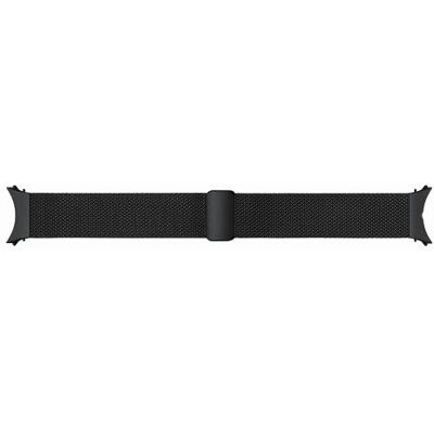 SAMSUNG Milanese Stainless Steel Strap for Galaxy Watch4, Watch5, Watch6 44 mm – Smartwatch Band, Black SAMSUNG Milanese Stainless Steel Strap for Galaxy Watch4, Watch5, Watch6 44 mm – Smartwatch Band, Black
