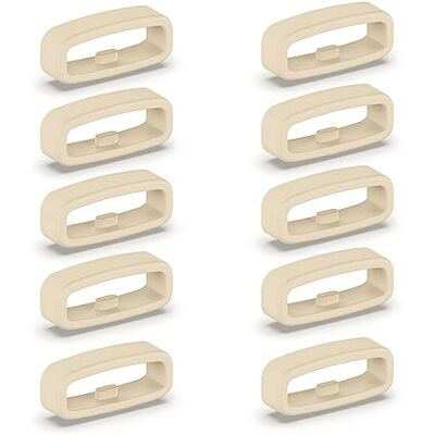 YIBOZI 10 Pieces Silicone Fastener Ring 18mm /20mm /22mm Wristband Keeper Smartwatch Strap Retainer Holder Replacement Accessory YIBOZI 10 Pieces Silicone Fastener Ring 18mm /20mm /22mm Wristband Keeper Smartwatch Strap Retainer Holder Replacement Accessory