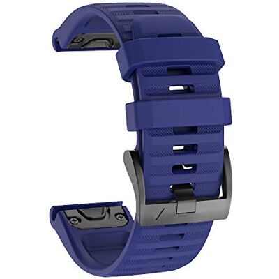 ISABAKE 26mm QuickFit Watch Strap for Garmin Fenix 6X Pro/7X/Tactix Bravo Silicone Replacement Band for Epix Pro 51mm/Enduro 2/3/Fenix 9/8 51mm/Fenix 5X/5X Plus/Fenix 3 HR/Tactix 7 Pro/Tactix 8 51mm ISABAKE 26mm QuickFit Watch Strap for Garmin Fenix 6X Pro/7X/Tactix Bravo Silicone Replacement Band for Epix Pro 51mm/Enduro 2/3/Fenix 9/8 51mm/Fenix 5X/5X Plus/Fenix 3 HR/Tactix 7 Pro/Tactix 8 51mm