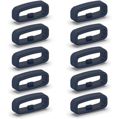 YUOIUX 10pcs Silicone Fastener 18mm / 20mm / 22mm Wristband Keeper Smartwatch Straps Retainer Holder Replacement Accessory YUOIUX 10pcs Silicone Fastener 18mm / 20mm / 22mm Wristband Keeper Smartwatch Straps Retainer Holder Replacement Accessory