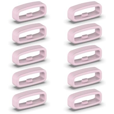 YIBOZI 10 Pieces Silicone Fastener Ring 18mm /20mm /22mm Wristband Keeper Smartwatch Strap Retainer Holder Replacement Accessory YIBOZI 10 Pieces Silicone Fastener Ring 18mm /20mm /22mm Wristband Keeper Smartwatch Strap Retainer Holder Replacement Accessory