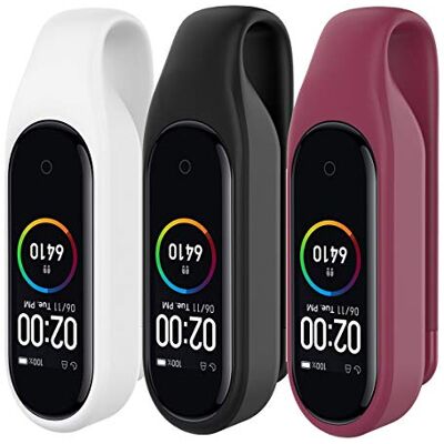 Shieranlee Compatible with Amazfit Smartwatch Band 5 strap,Classic Style Multi-Color Solid Color Soft Silicone Wristband for Xiaomi Mi Band 5 /Mi Band 6 strap Shieranlee Compatible with Amazfit Smartwatch Band 5 strap,Classic Style Multi-Color Solid Color Soft Silicone Wristband for Xiaomi Mi Band 5 /Mi Band 6 strap