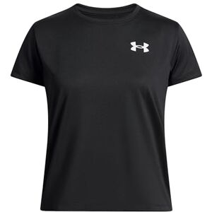 Under Armour Girls' Tech Short Sleeve Crew Neck, Comfortable Girls' T-Shirt for Sports and PE, Sports T-Shirt for Football, Training and Outdoors,Black / / White,YSM Under Armour Girls' Tech Short Sleeve Crew Neck, Comfortable Girls' T-Shirt for Sports and PE, Sports T-Shirt for Football, Training and Outdoors,Black / / White,YSM