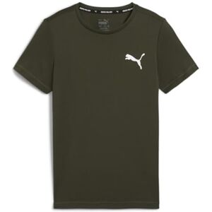 Puma Active Small Logo Tee B Dark Olive Puma Active Small Logo Tee B Dark Olive