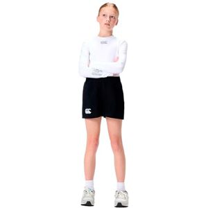 Canterbury Junior Unisex Players Drill Shorts Rugby Shorts CCC Logo Gym Shorts, Black, 8 Canterbury Junior Unisex Players Drill Shorts Rugby Shorts CCC Logo Gym Shorts, Black, 8