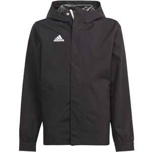 adidas Unisex Kids Entrada 22 All-Weather Jacket, Black, 9-10 Years adidas Unisex Kids Entrada 22 All-Weather Jacket, Black, 9-10 Years