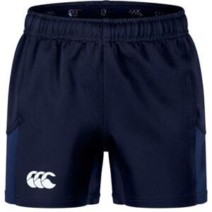 Canterbury Junior Unisex Advantage Rugby Shorts 2.0 Elasticated Waist CCC Logo Gym Shorts, Navy, 10 Canterbury Junior Unisex Advantage Rugby Shorts 2.0 Elasticated Waist CCC Logo Gym Shorts, Navy, 10