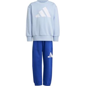 adidas Unisex Kids ESSENTIALS JOGGER, glow blue/wonder blue/white, 5-6 Years adidas Unisex Kids ESSENTIALS JOGGER, glow blue/wonder blue/white, 5-6 Years