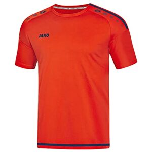 JAKO Striker 2.0 Ka Jersey Kids Jersey Flame/Navy, 116 JAKO Striker 2.0 Ka Jersey Kids Jersey Flame/Navy, 116