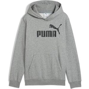 Puma Boys No. 1 Logo Fl B Hoodies, Medium Gray Heather, 128 EU Puma Boys No. 1 Logo Fl B Hoodies, Medium Gray Heather, 128 EU