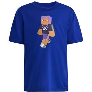 adidas Unisex Kids Minecraft Training T-Shirt, semi Lucid Blue, 2-3 Years adidas Unisex Kids Minecraft Training T-Shirt, semi Lucid Blue, 2-3 Years