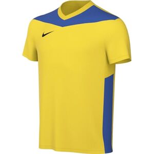 Nike FD7438-720 Dri-FIT Park Derby IV T-Shirt Unisex Tour Yellow/Royal Blue/Black Size XS Nike FD7438-720 Dri-FIT Park Derby IV T-Shirt Unisex Tour Yellow/Royal Blue/Black Size XS