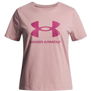 Under Armour Girls' Big Logo Short Sleeve, Comfortable and Fast-Drying Girls' T-Shirt, Logo T-Shirt for Training and Casual Wear,Tourmaline Pink / / Fuchsia Dusk,YXL Under Armour Girls' Big Logo Short Sleeve, Comfortable and Fast-Drying Girls' T-Shirt, Logo T-Shirt for Training and Casual Wear,Tourmaline Pink / / Fuchsia Dusk,YXL