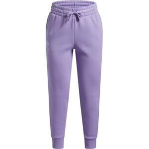 Under Armour Girls' Rival Fleece Jogger, Ultra-Soft Cotton-Blend Girls' Joggers, Lightweight Tracksuit Bottoms with Tapered Leg Fit,Transparent / / White,YXL Under Armour Girls' Rival Fleece Jogger, Ultra-Soft Cotton-Blend Girls' Joggers, Lightweight Tracksuit Bottoms with Tapered Leg Fit,Transparent / / White,YXL