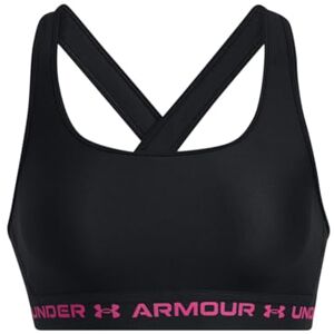 Under Armour Girls' Crossback Mid Solid Sports Bra with Crossover Back, Essential Sportswear for Girls, Lightweight Running Bra Under Armour Girls' Crossback Mid Solid Sports Bra with Crossover Back, Essential Sportswear for Girls, Lightweight Running Bra