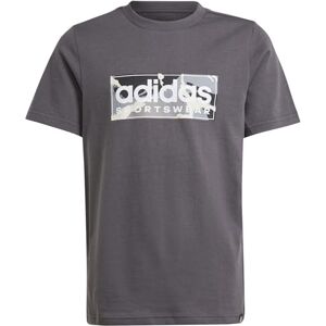 adidas Boys' Camo Linear Junior Boys Graphic Tee, 7-8 Years adidas Boys' Camo Linear Junior Boys Graphic Tee, 7-8 Years