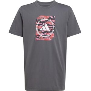 adidas Boy's CAMO Box Junior Boys Tshirt, Grey Five, 9-10 Years adidas Boy's CAMO Box Junior Boys Tshirt, Grey Five, 9-10 Years