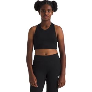 The North Face Girl's Never Stop Reversible Tanklette TNF Black/Smoked Pearl 10 Years The North Face Girl's Never Stop Reversible Tanklette TNF Black/Smoked Pearl 10 Years