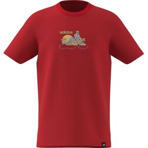 adidas Unisex Kids Summer Adventures Graphic T-Shirt Junior, Pure Ruby, 15-16 Years adidas Unisex Kids Summer Adventures Graphic T-Shirt Junior, Pure Ruby, 15-16 Years