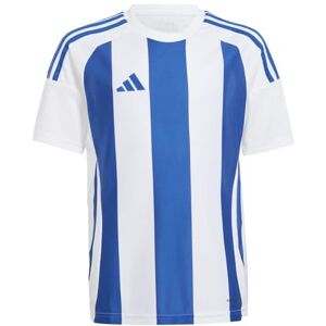 adidas Unisex Kids Striped 24 Jersey Kids, White/Team Royal Blue, 13-14 Years adidas Unisex Kids Striped 24 Jersey Kids, White/Team Royal Blue, 13-14 Years