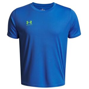 Under Armour Boys' Challenger Train Short Sleeve, Lightweight and Quick-Drying Sports Top, Boys' T-Shirt for Training, PE and Athletics,Blue Atlantis / / High Vis Yellow,YXS Under Armour Boys' Challenger Train Short Sleeve, Lightweight and Quick-Drying Sports Top, Boys' T-Shirt for Training, PE and Athletics,Blue Atlantis / / High Vis Yellow,YXS