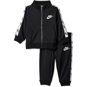 Nike Kids Full Zip With Logo Tap Set, Black, 18 Months Nike Kids Full Zip With Logo Tap Set, Black, 18 Months