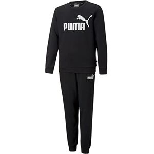 Puma Boys No.1 Logo Sweat Fl B Track Suit, Black, 140 EU Puma Boys No.1 Logo Sweat Fl B Track Suit, Black, 140 EU