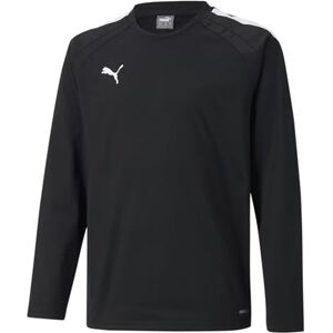 Puma Unisex Kids teamLIGA Training Sweat Jr Sweater, Black- White, 152 Puma Unisex Kids teamLIGA Training Sweat Jr Sweater, Black- White, 152