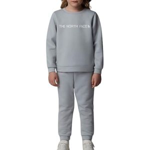 The North Face Kids Poly Tracksuit, High Rise Grey, 4 Years The North Face Kids Poly Tracksuit, High Rise Grey, 4 Years