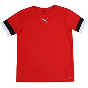 Puma Unisex Kids Teamrise Jersey Jr Shirt, Red- Black- White, 164 EU Puma Unisex Kids Teamrise Jersey Jr Shirt, Red- Black- White, 164 EU