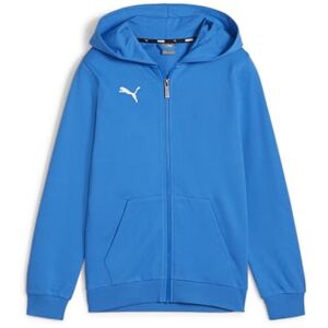 Puma Boys Teamgoal Casuals Hooded Jacket Sweat, Ignite Blue- White, 128 EU Puma Boys Teamgoal Casuals Hooded Jacket Sweat, Ignite Blue- White, 128 EU