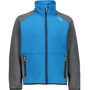 CMP Children's Stretch Performance Full Zip Sweatshirt, boys, Jumper, 30E2294, River, 98 CMP Children's Stretch Performance Full Zip Sweatshirt, boys, Jumper, 30E2294, River, 98