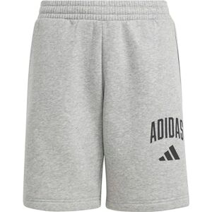 adidas Unisex Kids Seasonals Collegiate Typography Short, Medium Grey Heather/Black, 9-10 Years adidas Unisex Kids Seasonals Collegiate Typography Short, Medium Grey Heather/Black, 9-10 Years