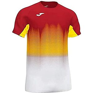 Joma Elite VII Children's Short Sleeve Running T-Shirt Red-White Joma Elite VII Children's Short Sleeve Running T-Shirt Red-White