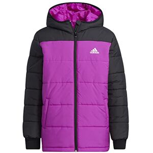 adidas H45028 YK PADDED JKT Jacket sonic fuchsia/black/white 8-9Y adidas H45028 YK PADDED JKT Jacket sonic fuchsia/black/white 8-9Y