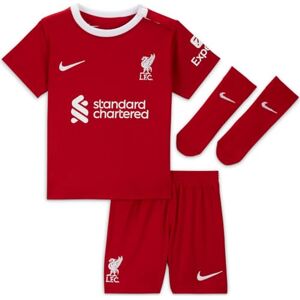 Nike Liverpool FC Season 2023/2024 Official Home Minikit Unisex MiniKits 18-24 Months Nike Liverpool FC Season 2023/2024 Official Home Minikit Unisex MiniKits 18-24 Months