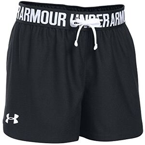 Under Armour Girls' Tech Play Up Short, Girls' Running Shorts with Shaped Hem and Open-Hand Pockets, Breathable and Fast-Drying Gym Shorts Black Under Armour Girls' Tech Play Up Short, Girls' Running Shorts with Shaped Hem and Open-Hand Pockets, Breathable and Fast-Drying Gym Shorts Black