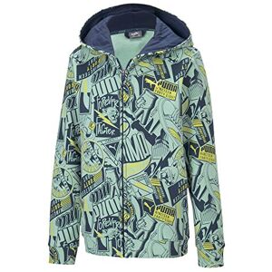 Puma Alpha AOP Hooded Jacket TR B Sweatshirt, Unisex Children, Dark Denim, 104 Puma Alpha AOP Hooded Jacket TR B Sweatshirt, Unisex Children, Dark Denim, 104