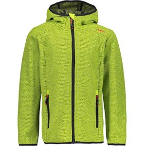 CMP Children's Fleece Jacket with Fixed Hood, Energy, 98 CMP Children's Fleece Jacket with Fixed Hood, Energy, 98