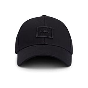 Hugo Boss Mens Jake-PL Cotton-twill cap with canvas logo label Hugo Boss Mens Jake-PL Cotton-twill cap with canvas logo label